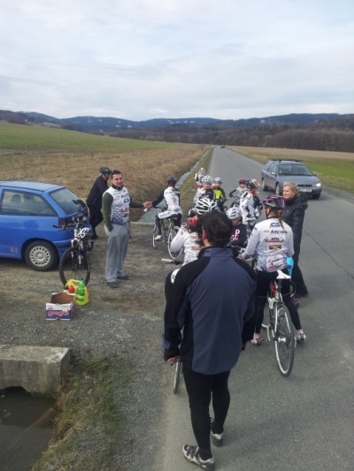 Trénink 11.4.2013 Zubří-silničky